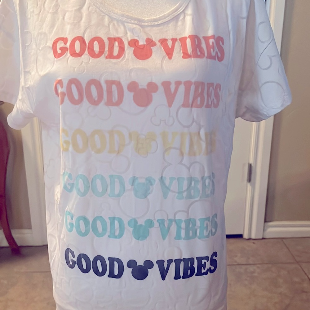 Disney white t shirt